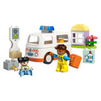 LEGO - duplo town 10447 ambulance met chauffeur