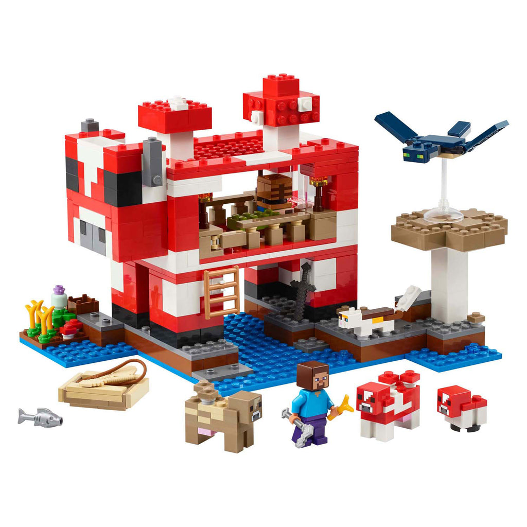LEGO - minecraft het mooshroom huis - 21270