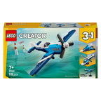 Lego creator 31160 luchtvaart: racevliegtuig