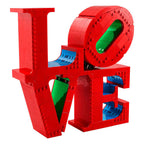 Lego art love woonaccessoire decoratie bouwpakket voor volwassenen, valentijnscadeau - 31214