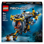 Lego technic onderzeeër voor diepzeeonderzoek - 42201