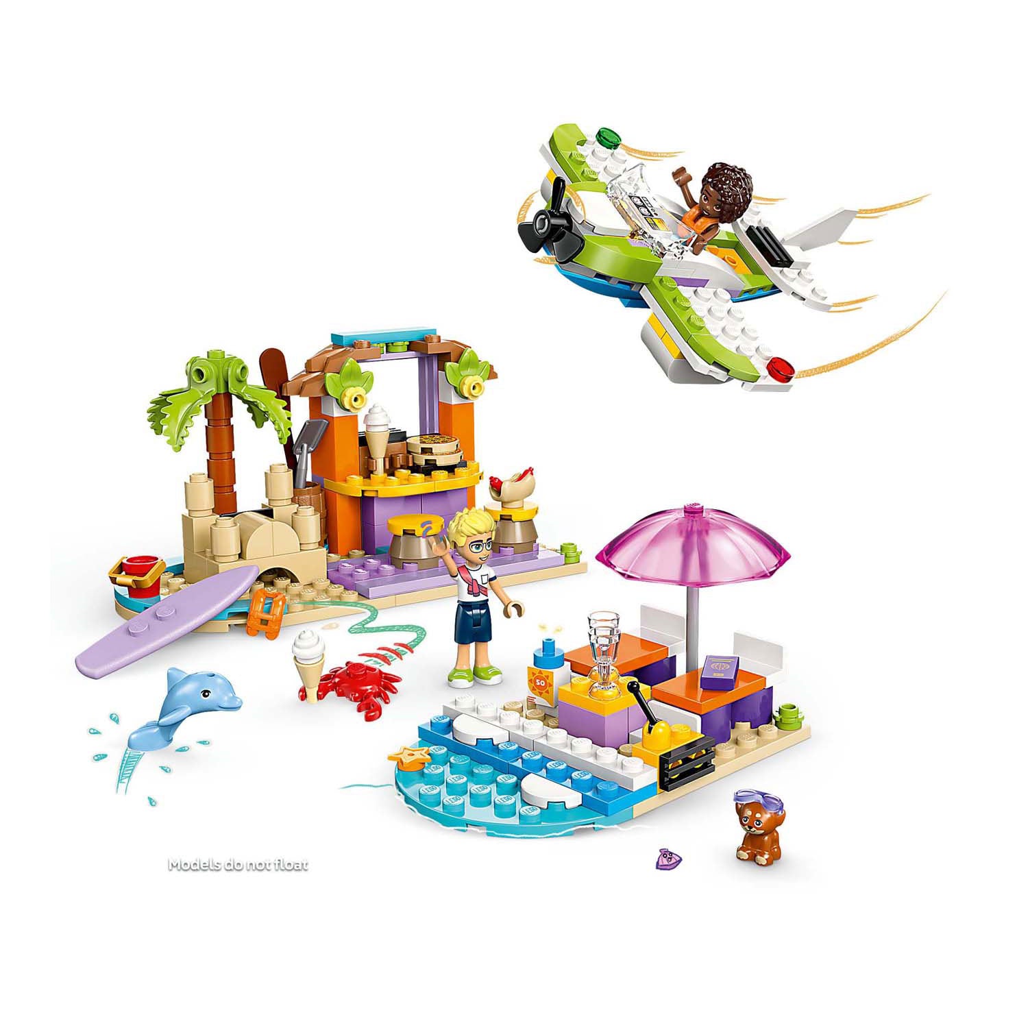 Lego friends - creatieve strandkoffer constructiespeelgoed (42672)