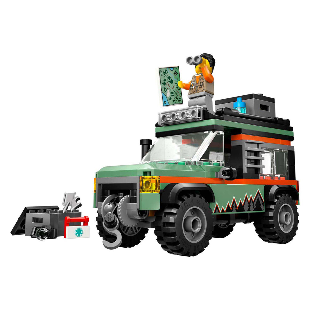 Lego city - 4x4 terreinwagen voor in de bergen constructiespeelgoed (60447)
