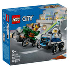 Lego city - raceautopakket: vliegtuig vs. ziekenhuisbed constructiespeelgoed (60459 | zeepkistenraceset)