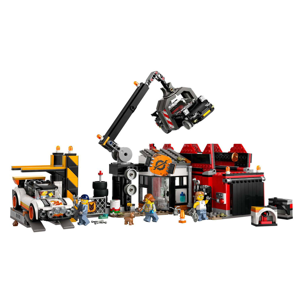 Lego 60472 my city schroothoop met auto's