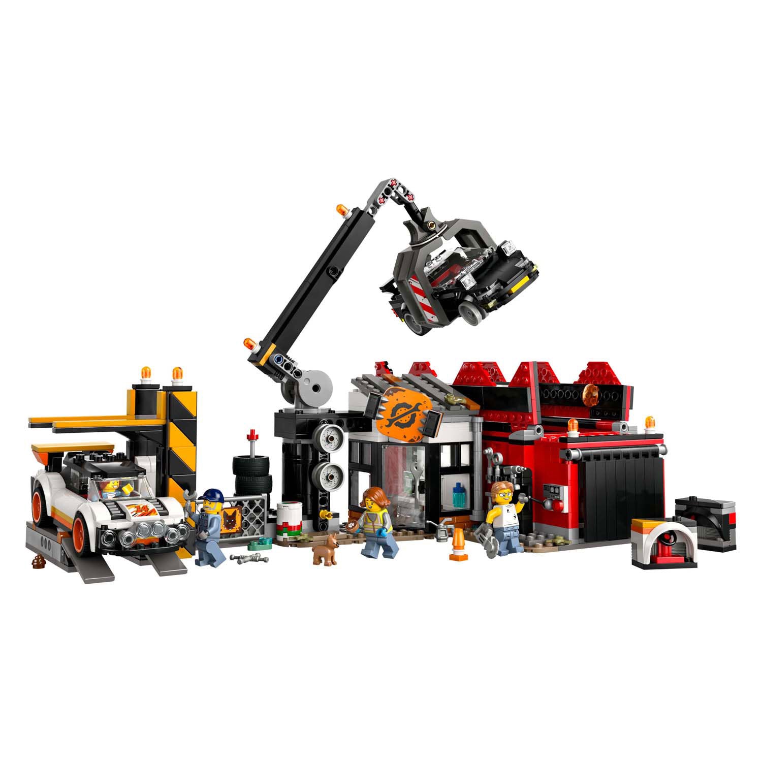 Lego 60472 my city schroothoop met auto's