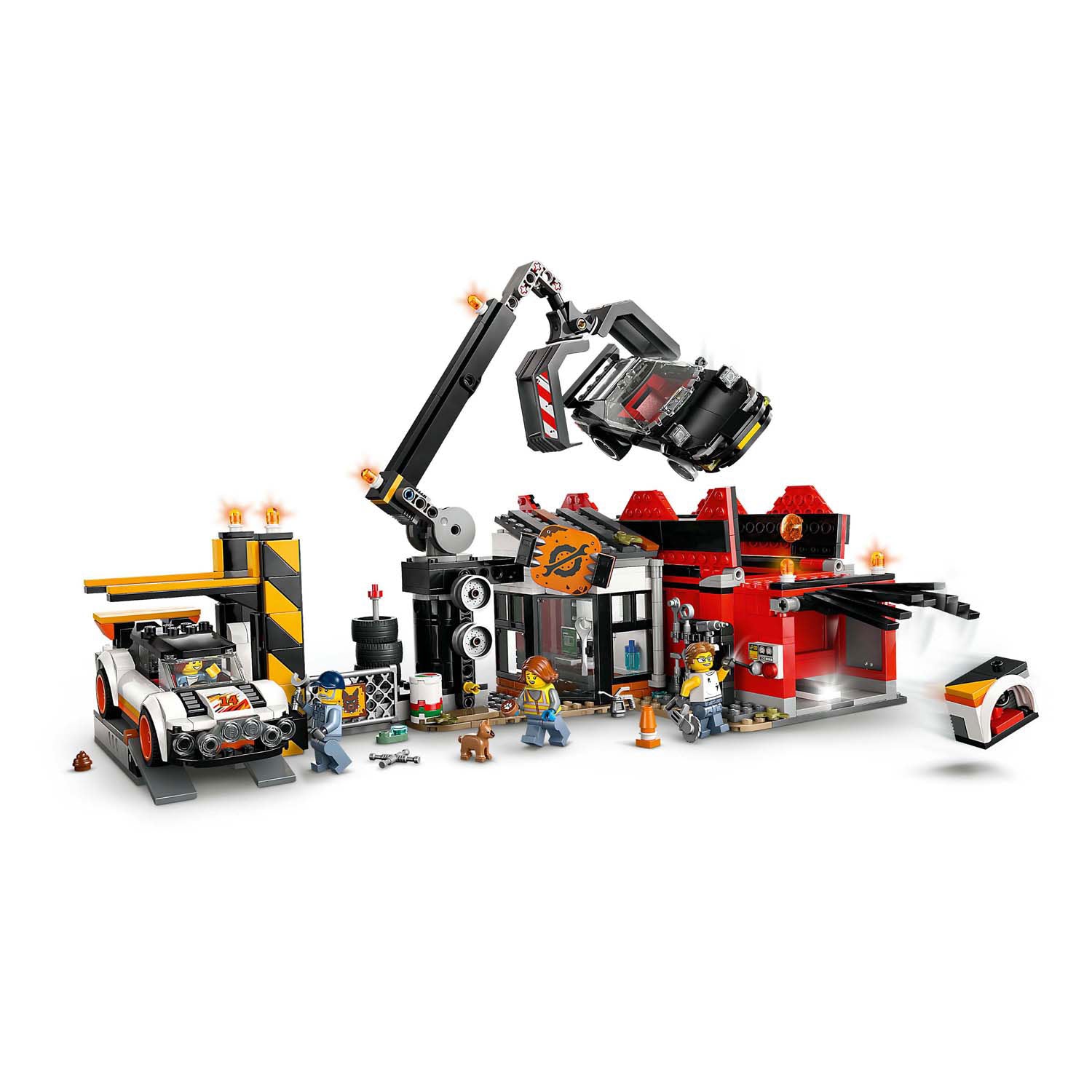 Lego 60472 my city schroothoop met auto's