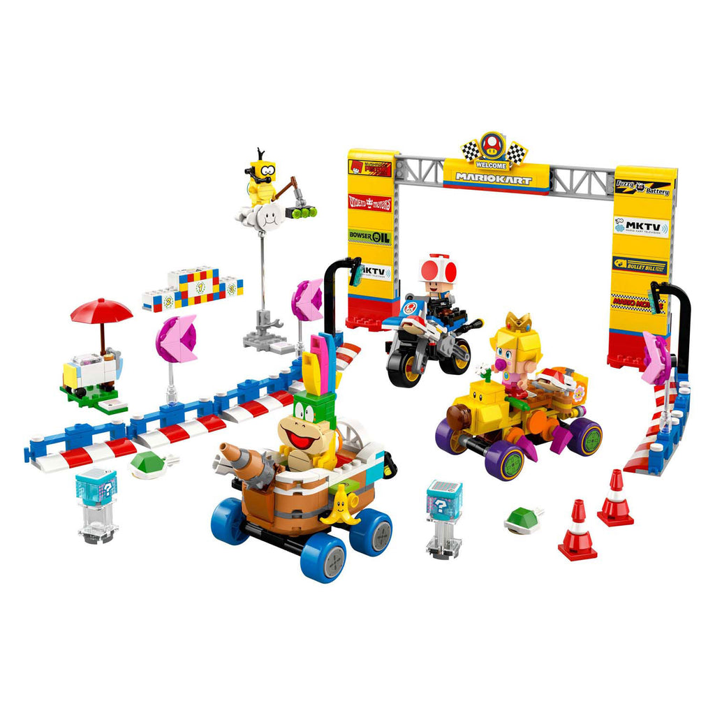 LEGO - super mario 72036 mario kart baby peach en grand prix set