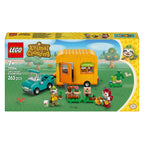 Lego animal crossing leifs caravan en tuinwinkel