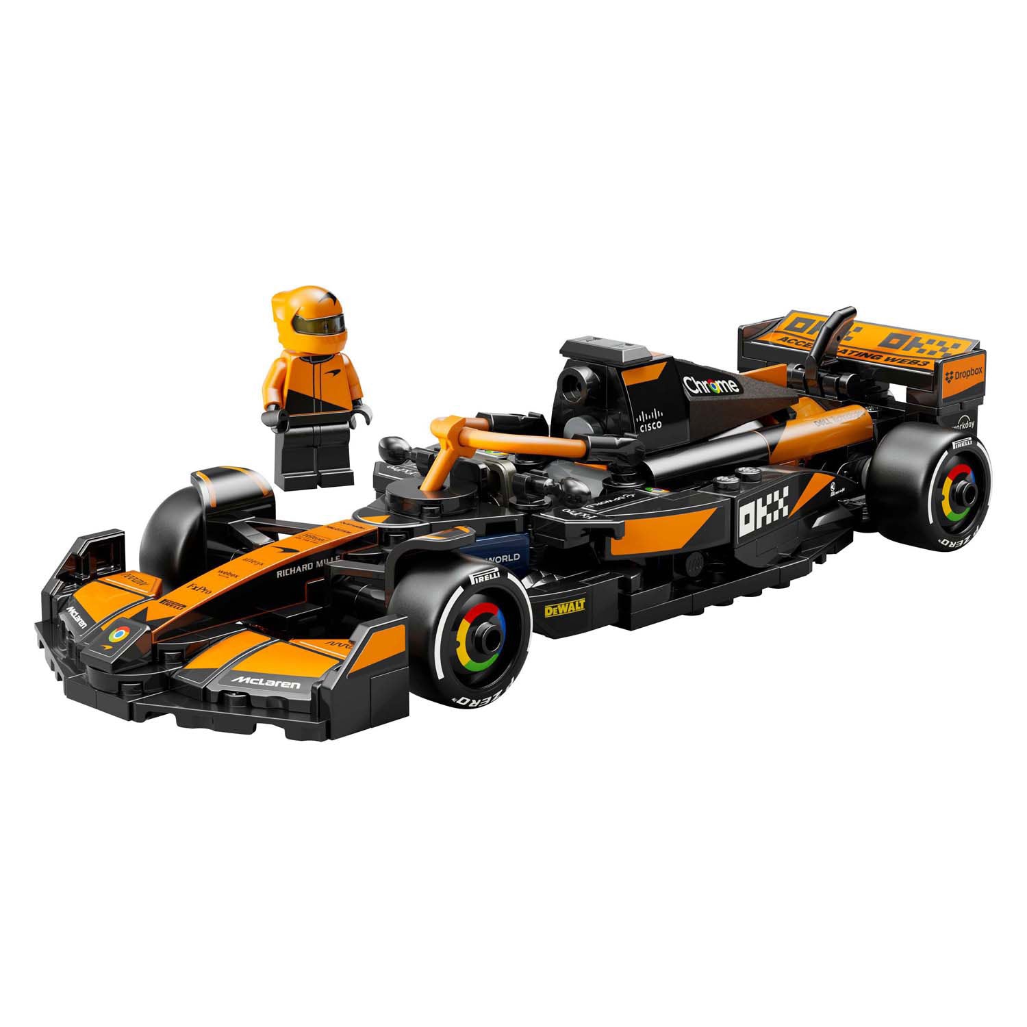 LEGO - speed champions mclaren f1 team mcl38 racewagen set - 77251