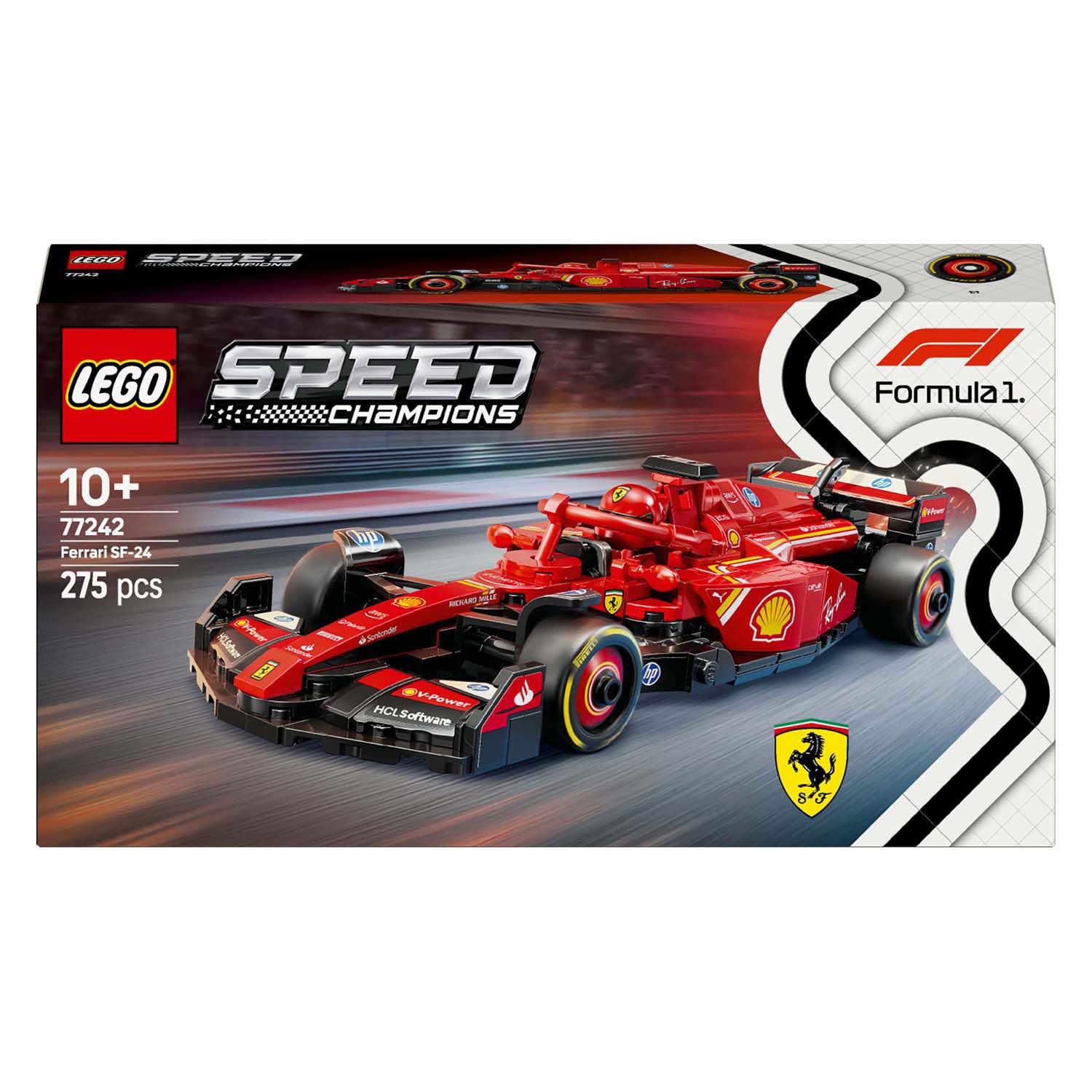 LEGO - speed champions 77242 ferrari sf-24 f1 racewagen
