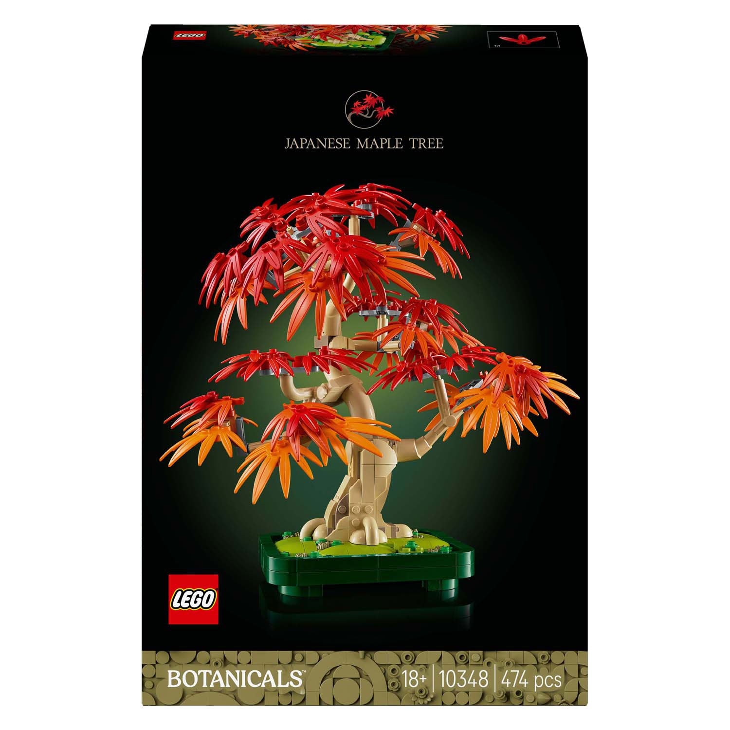 LEGO - the botanical collection - japanse esdoorn bonsaiboompje constructiespeelgoed (10348)
