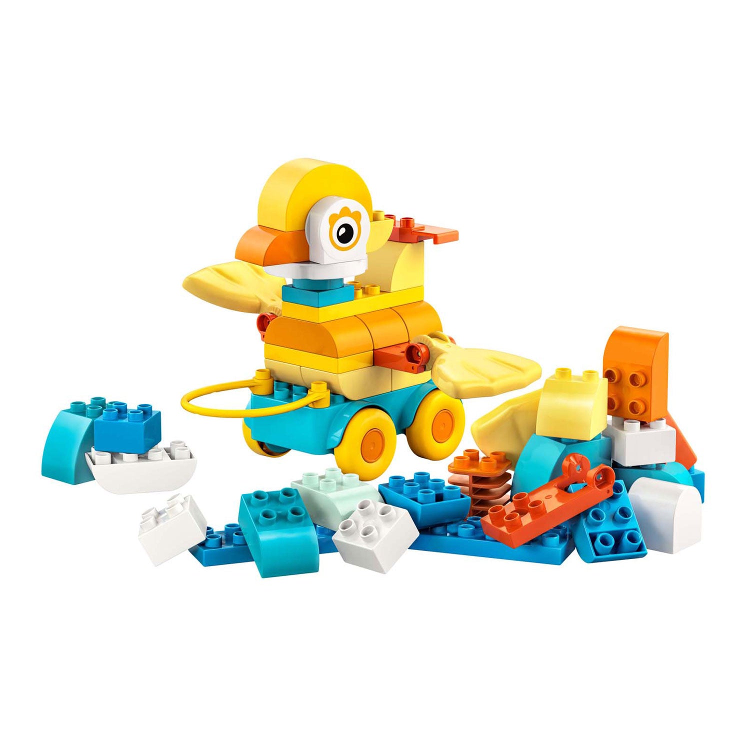 LEGO - duplo 3-in-1 dieren op wielen peuterspeelgoed - 10448