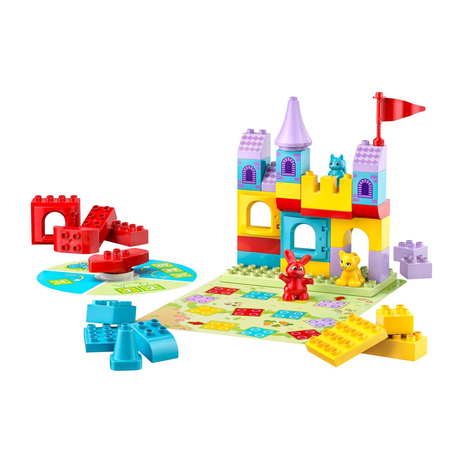 LEGO - duplo hopsy's kasteelspel educatief speelgoed bordspel - 10450