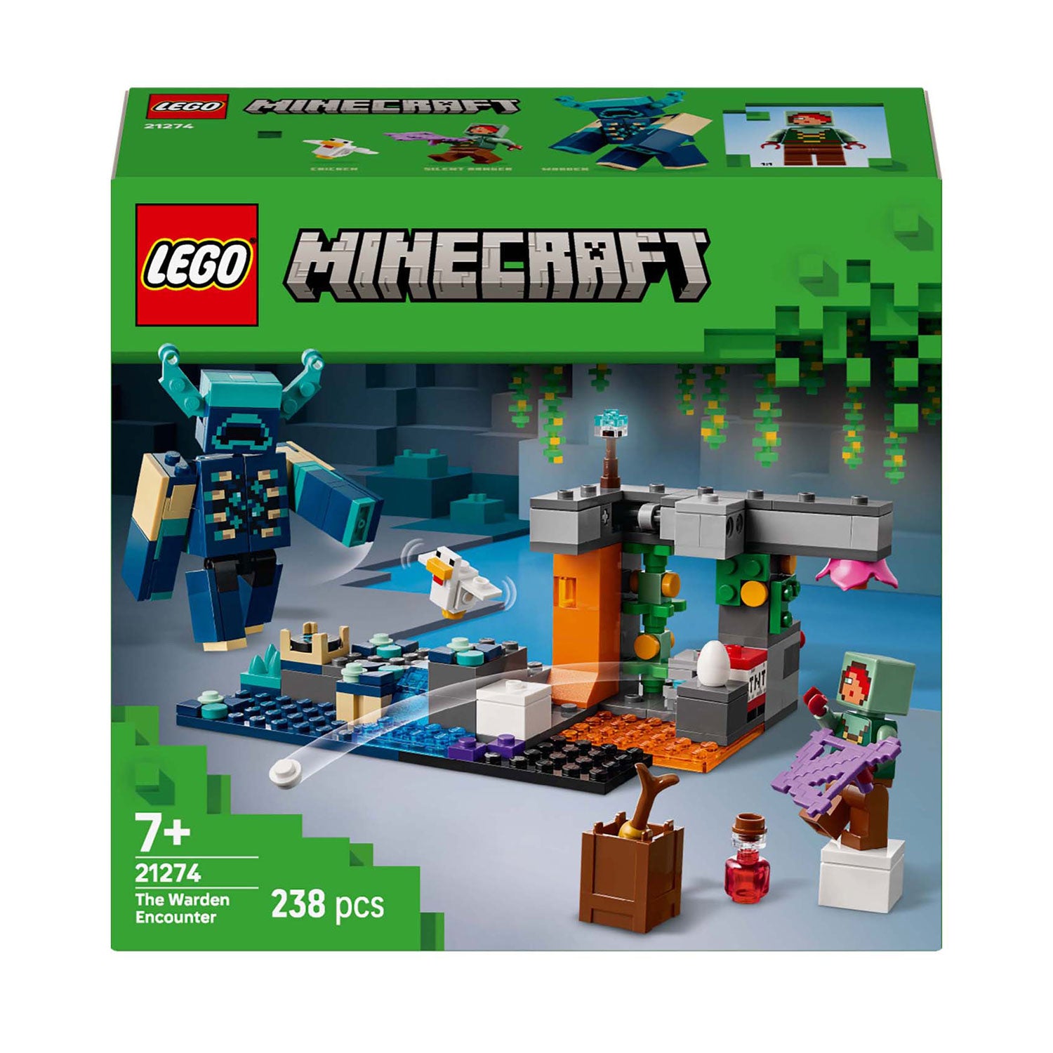LEGO - ® minecraft® de ontmoeting met de opzichter - 21274