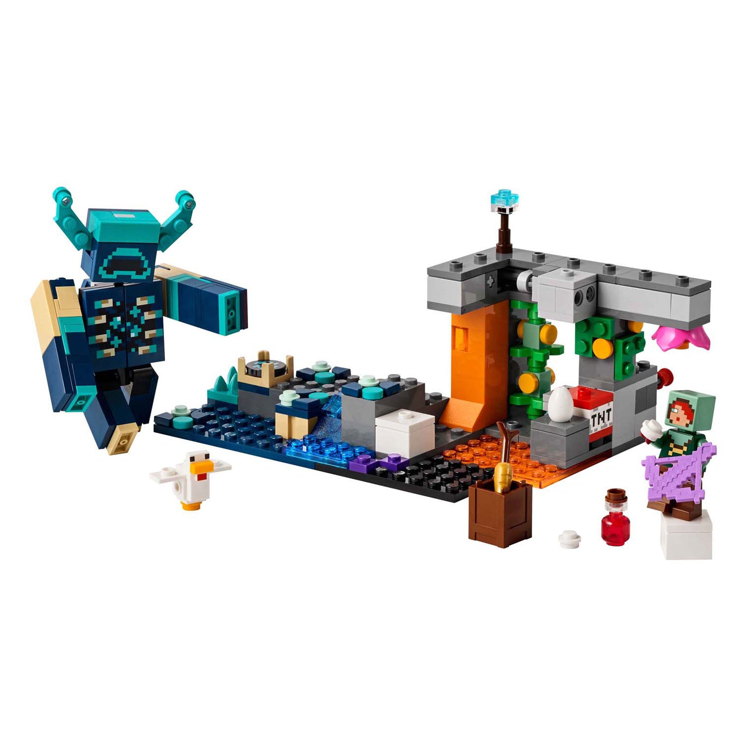 LEGO - ® minecraft® de ontmoeting met de opzichter - 21274