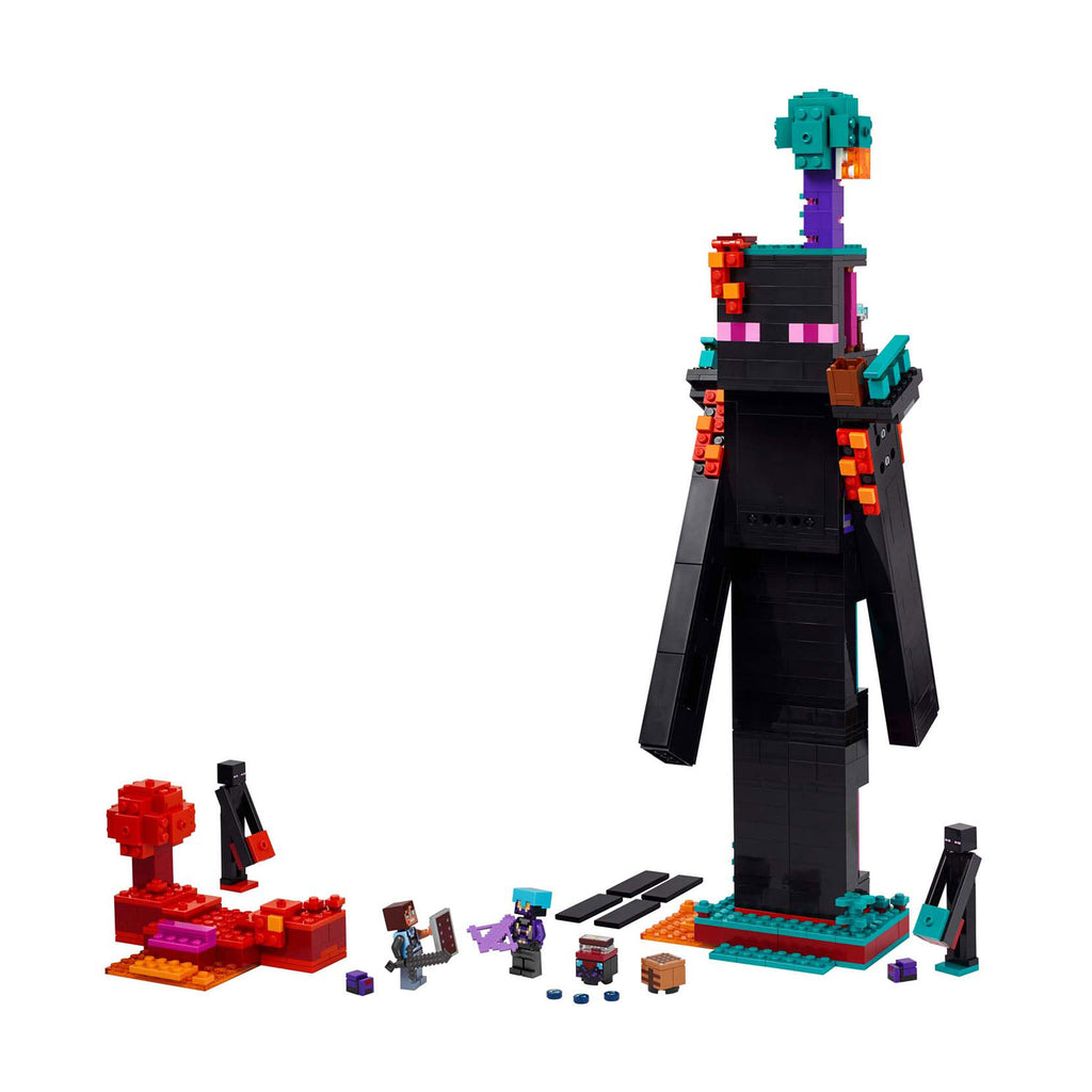 Lego minecraft - de enderman toren constructiespeelgoed (21279)