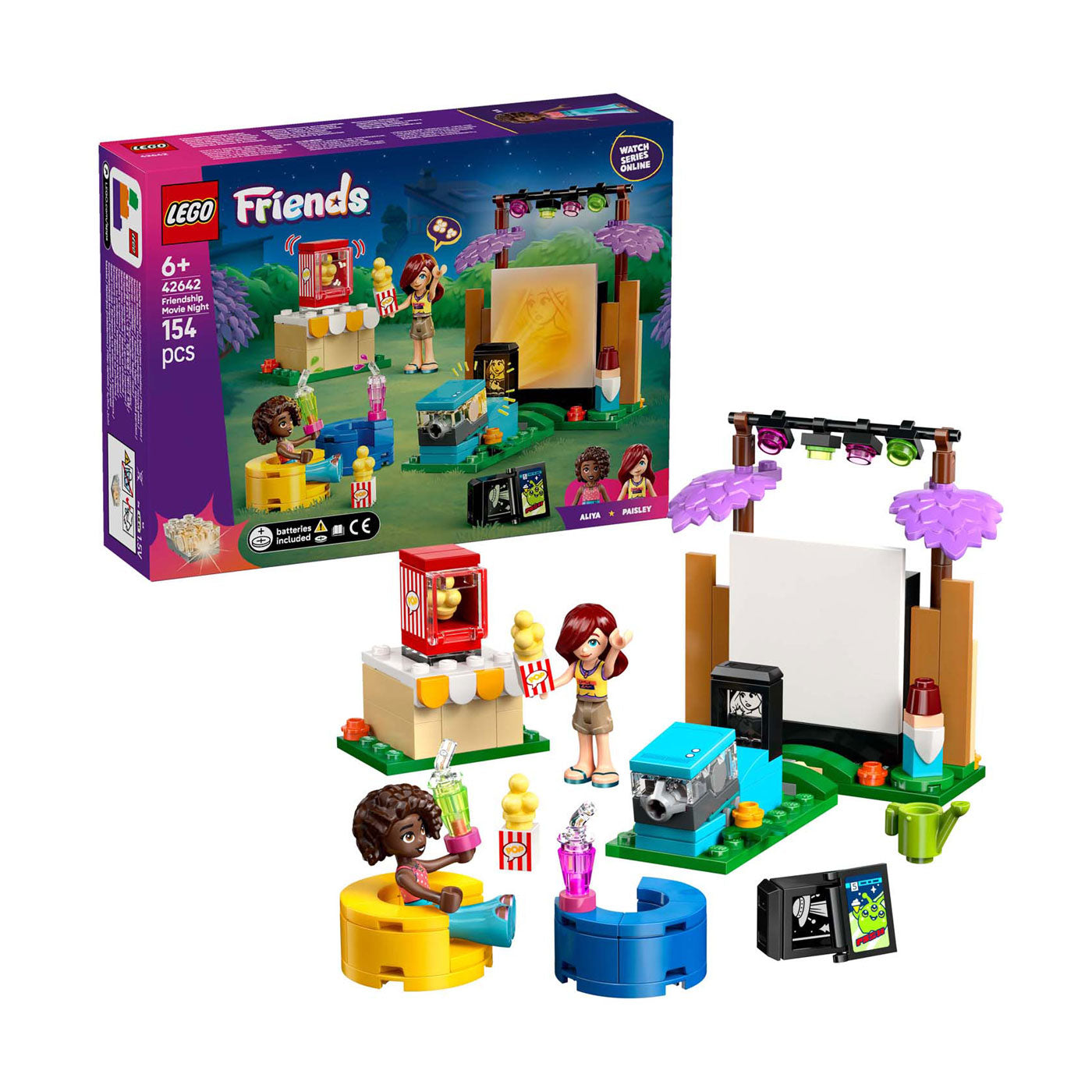 Lego 42642 friends filmavond | 2 stuks