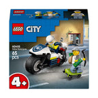 Lego city 60455 achtervolging op politiemotor