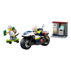 Lego ® city achtervolging op politiemotor - 60455