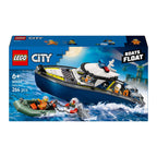 Lego city - achtervolging met politieboot constructiespeelgoed (60456)