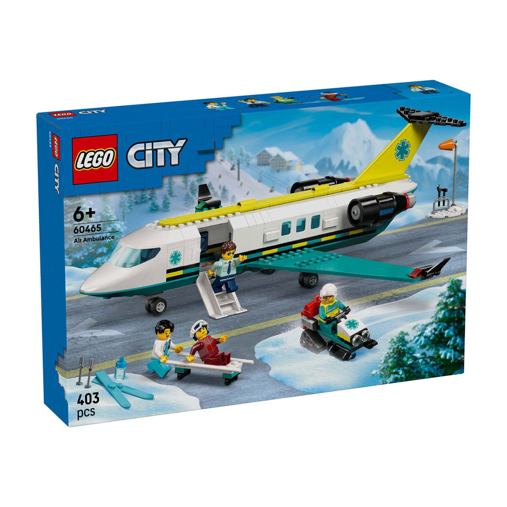 Lego 60465 city big vehicles ambulancevliegtuig