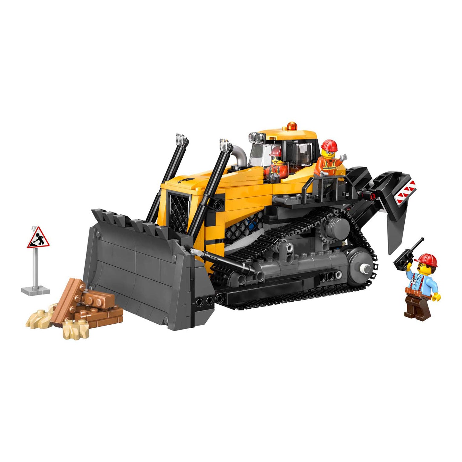 LEGO - ® city gele bulldozer bouwplaatsvoertuig - 60466