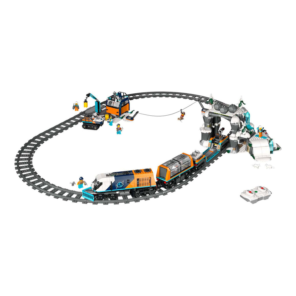 LEGO - city 60470 onderzoekstrein op de noordpool