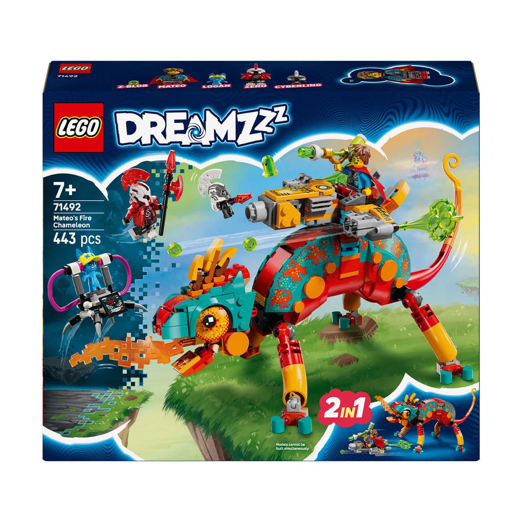 LEGO - dreamzzz mateo's vuurkameleon speelgoed - 71492