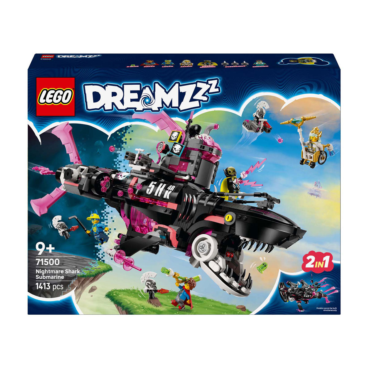 Lego 71500 dreamzzz nachtmerrie haaienonderzeeër