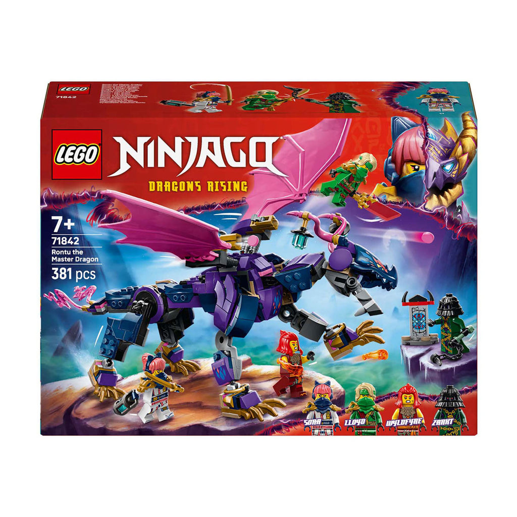 Lego ninjago 71842 rontu de meesterdraak