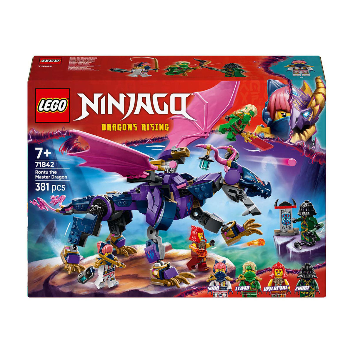 LEGO - ® ninjago® rontu de meesterdraak speelgoedset - 71842