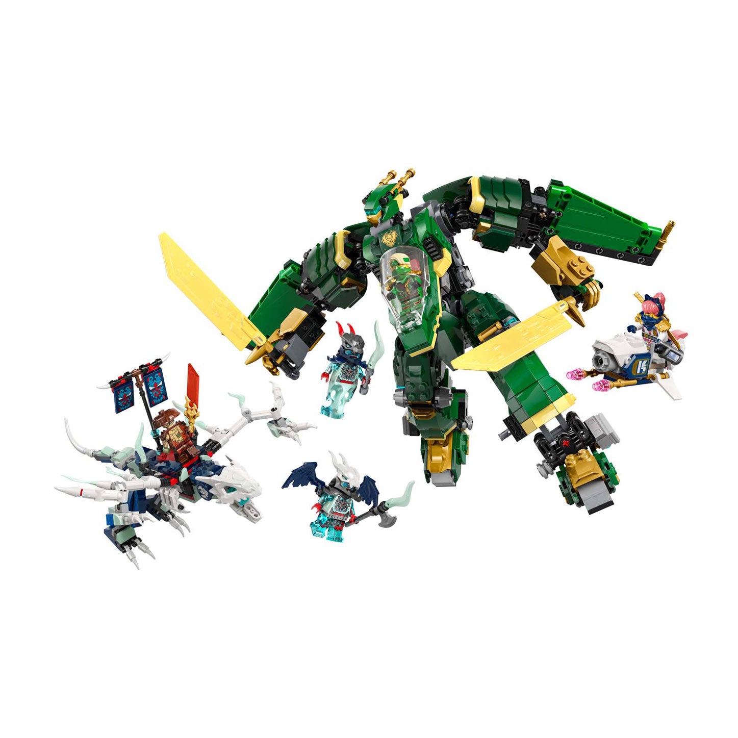 Lego ninjago 71845 lloyds vliegtuigmecha