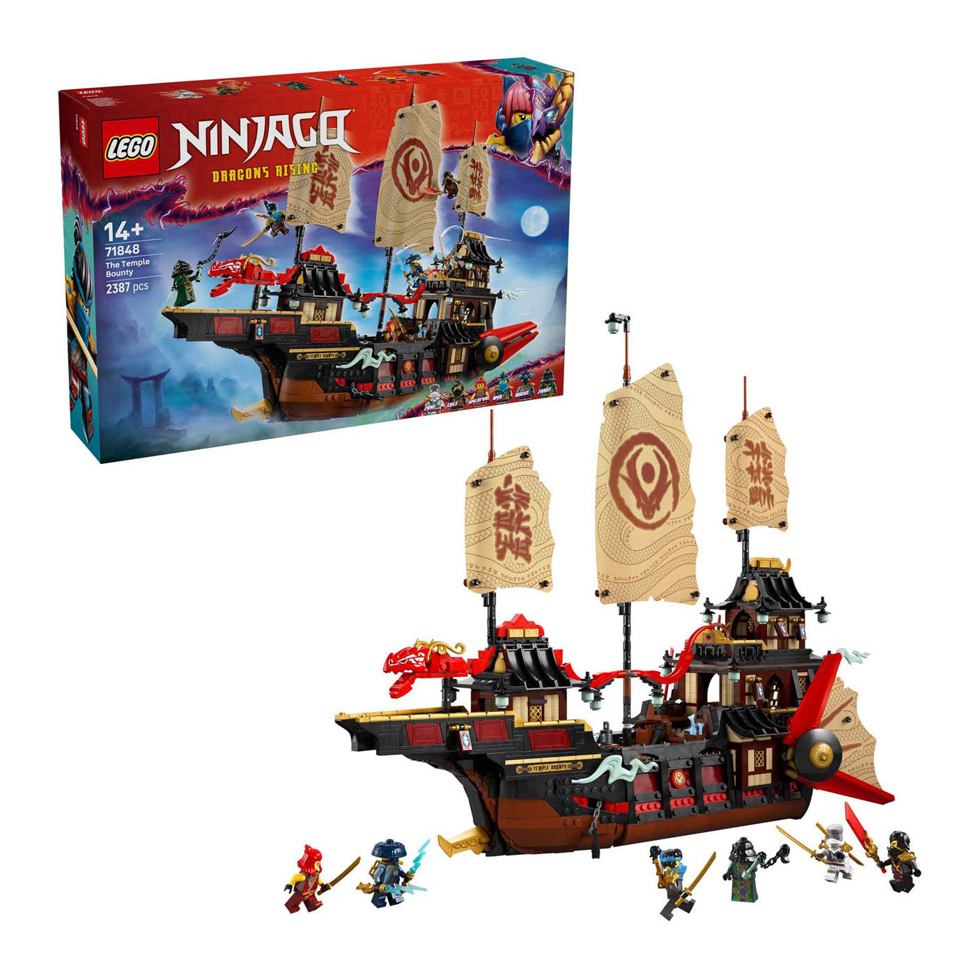 Lego ninjago 71848 de tempel bounty