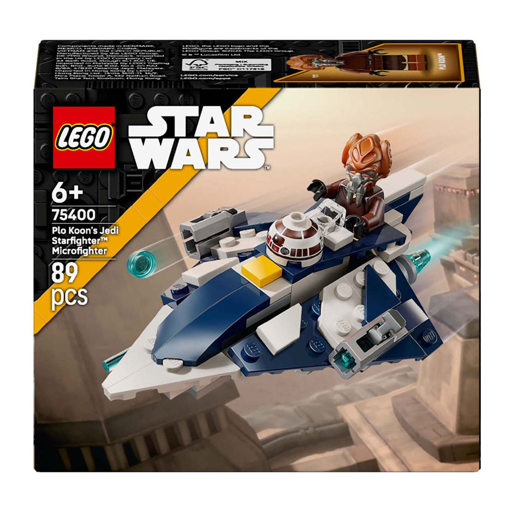 LEGO - star wars plo koons jedi starfighter microfighter set - 75400