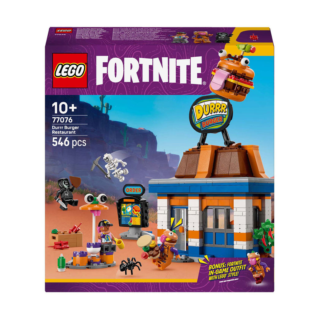 LEGO - fortnite - durrr burger restaurant constructiespeelgoed (77076)