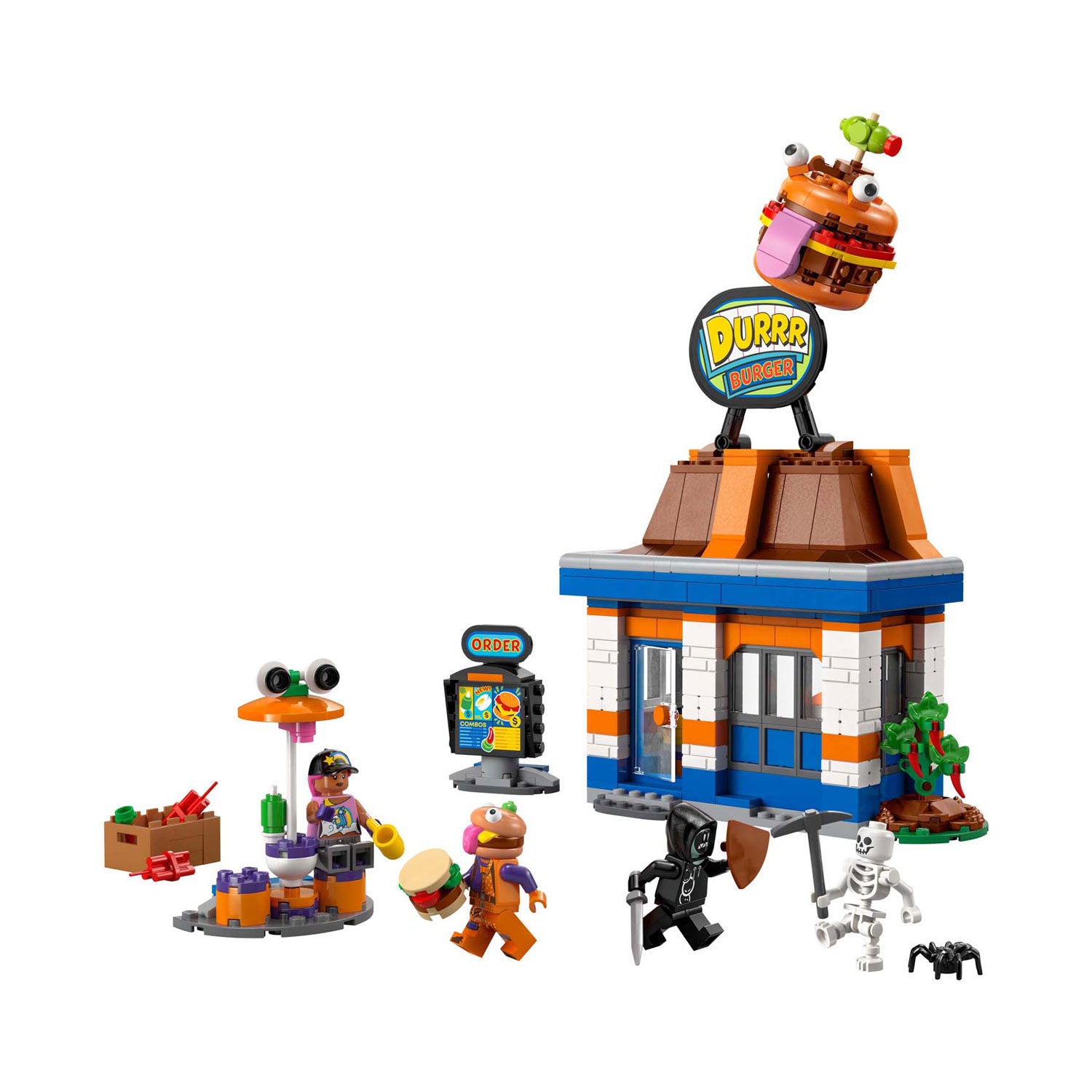 LEGO - fortnite - durrr burger restaurant constructiespeelgoed (77076)