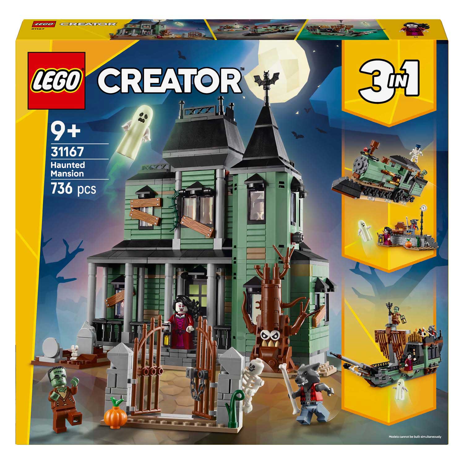 Lego creator 31167 spookhuis