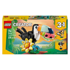 Lego creator - wilde dieren: tropische toekan constructiespeelgoed (31173)
