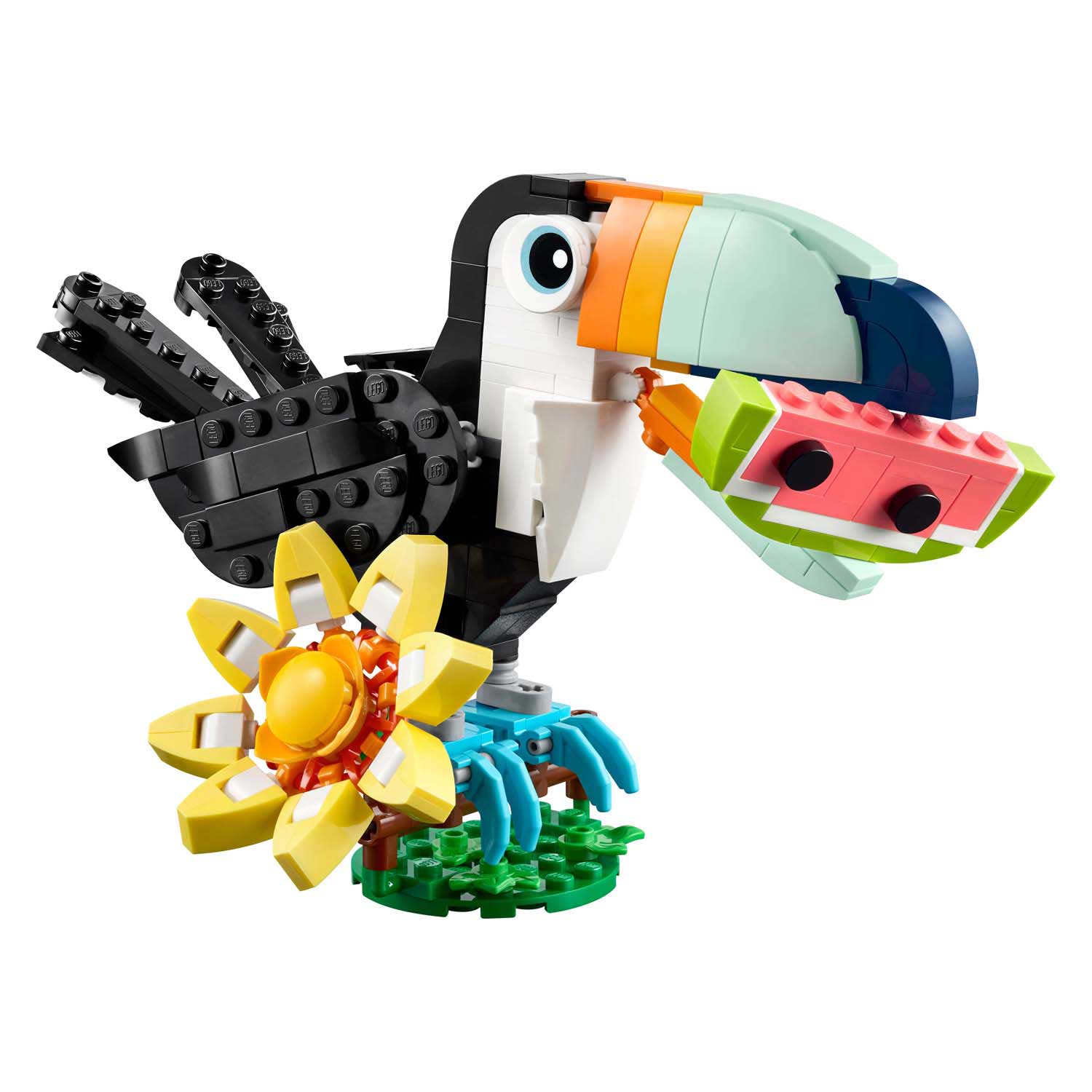 Lego creator - wilde dieren: tropische toekan constructiespeelgoed (31173)