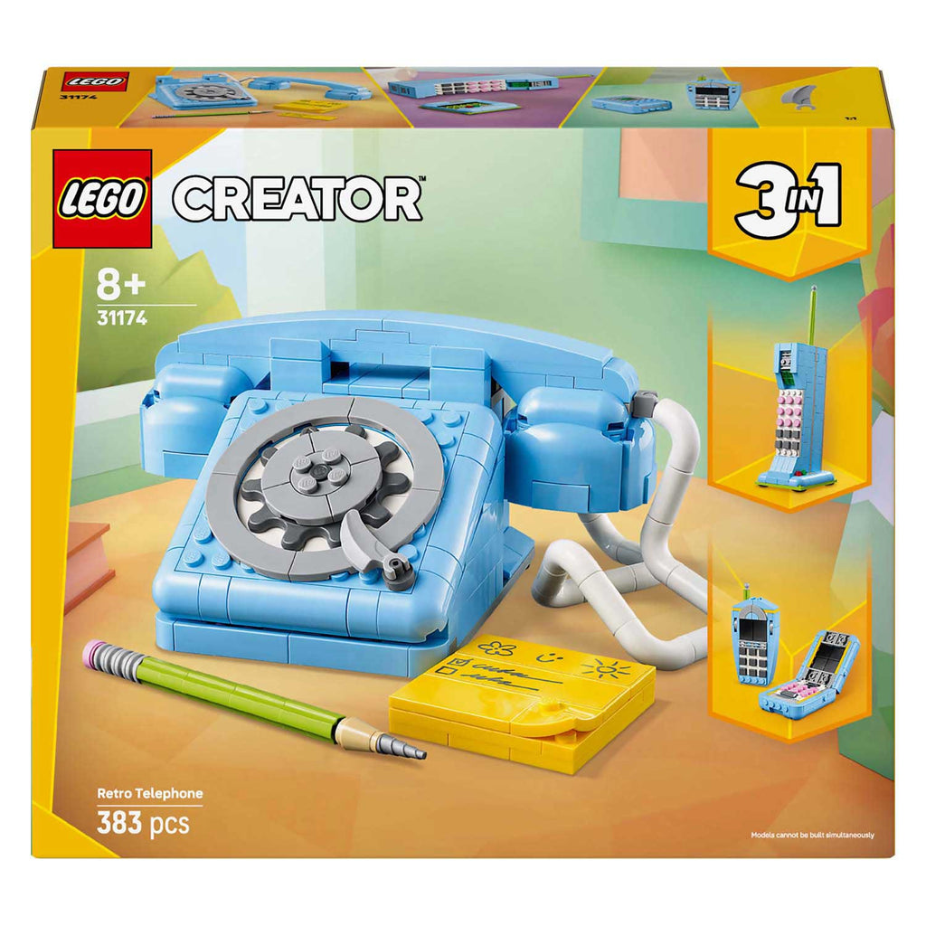 Lego creator 31174 retro telefoon