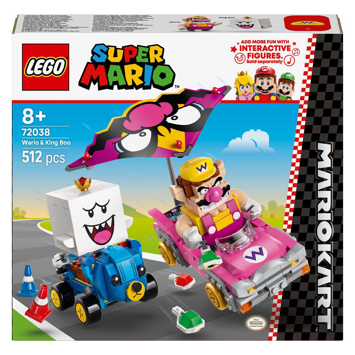 Lego super mario 72038 wario en king boo
