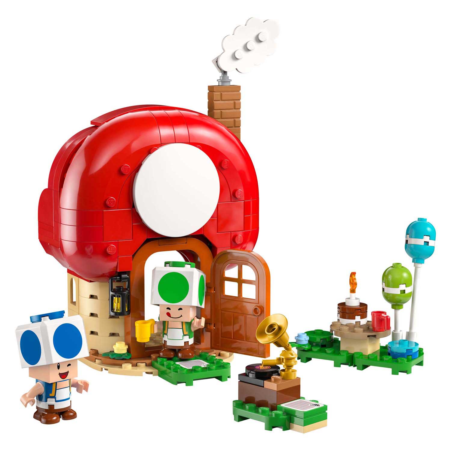 LEGO - super mario 72041 toads huisfeestje