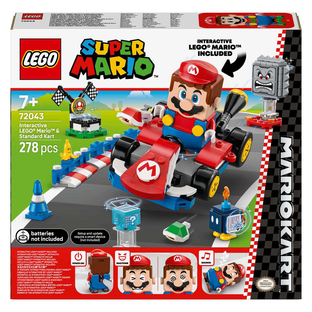 LEGO - super mario 72043 mario en standaardkart