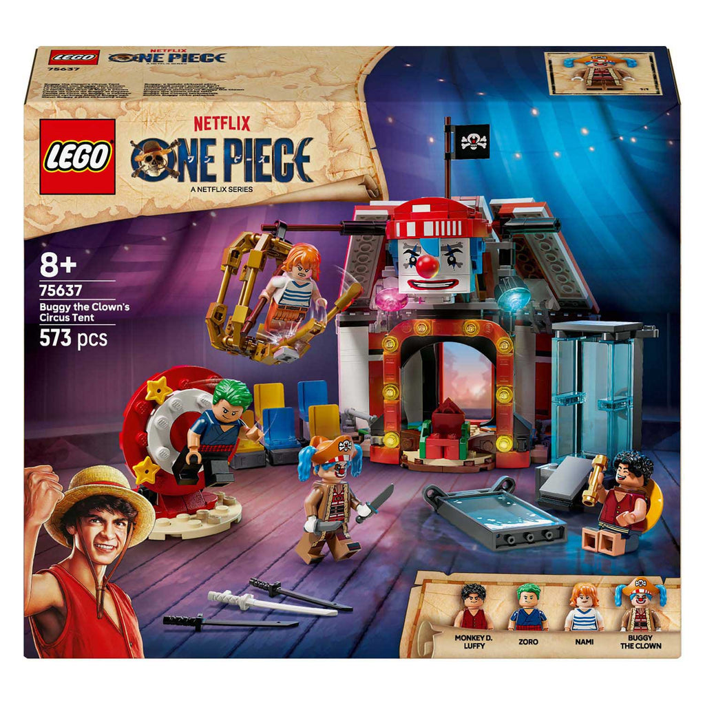LEGO - one piece 75637 circustent van buggy de clown