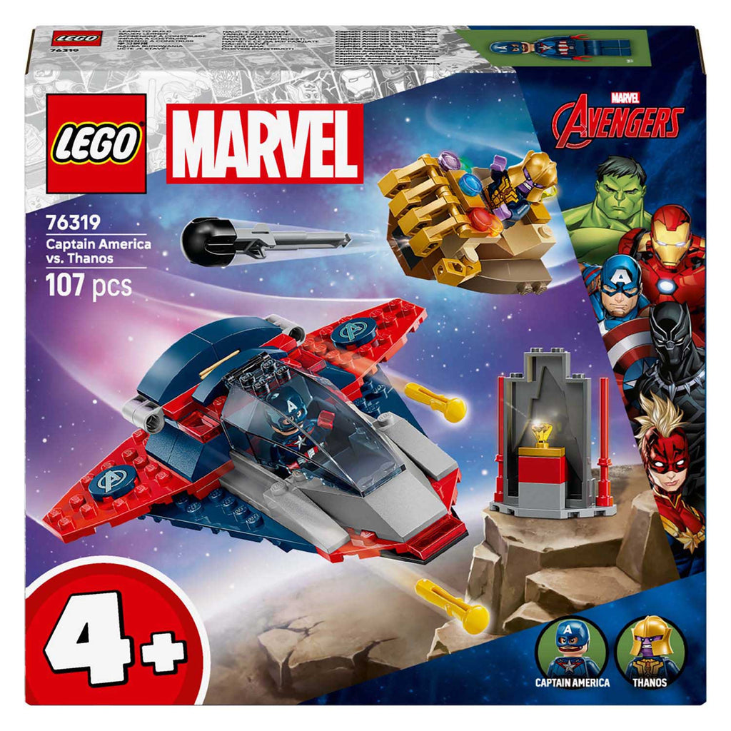 Lego super heroes marvel 76319 captain america vs. thanos