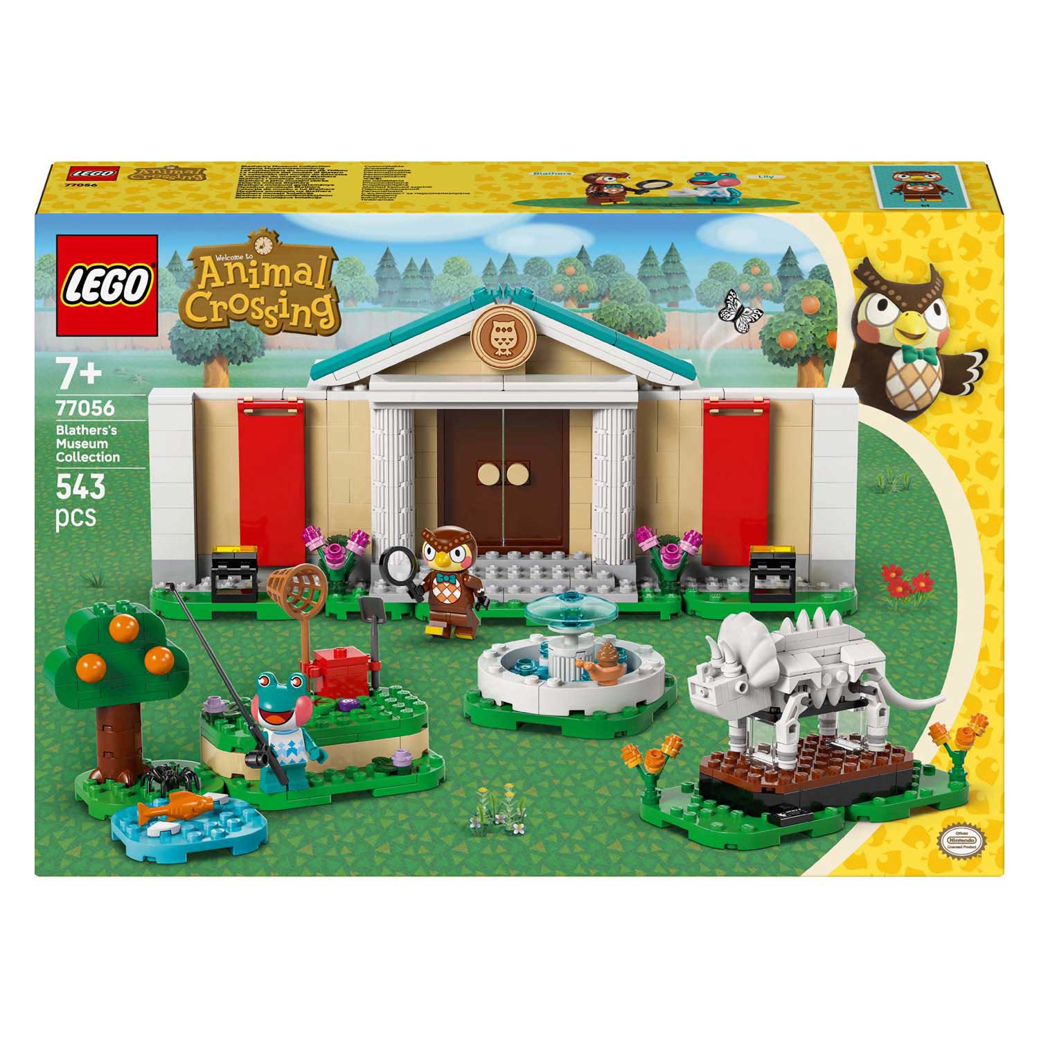 Lego animal crossing 77056 blathers museumcollectie