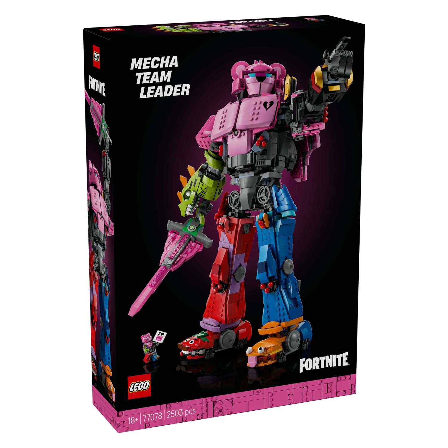 Lego fortnite - mecha team leader constructiespeelgoed (77078)