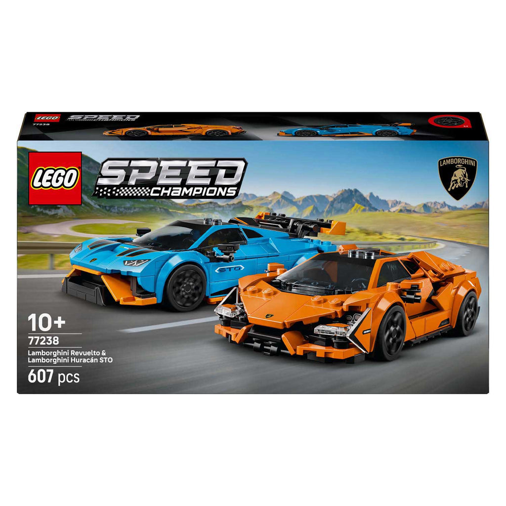 LEGO - speed champions 77238 lamborghini revuelto en huracan sto
