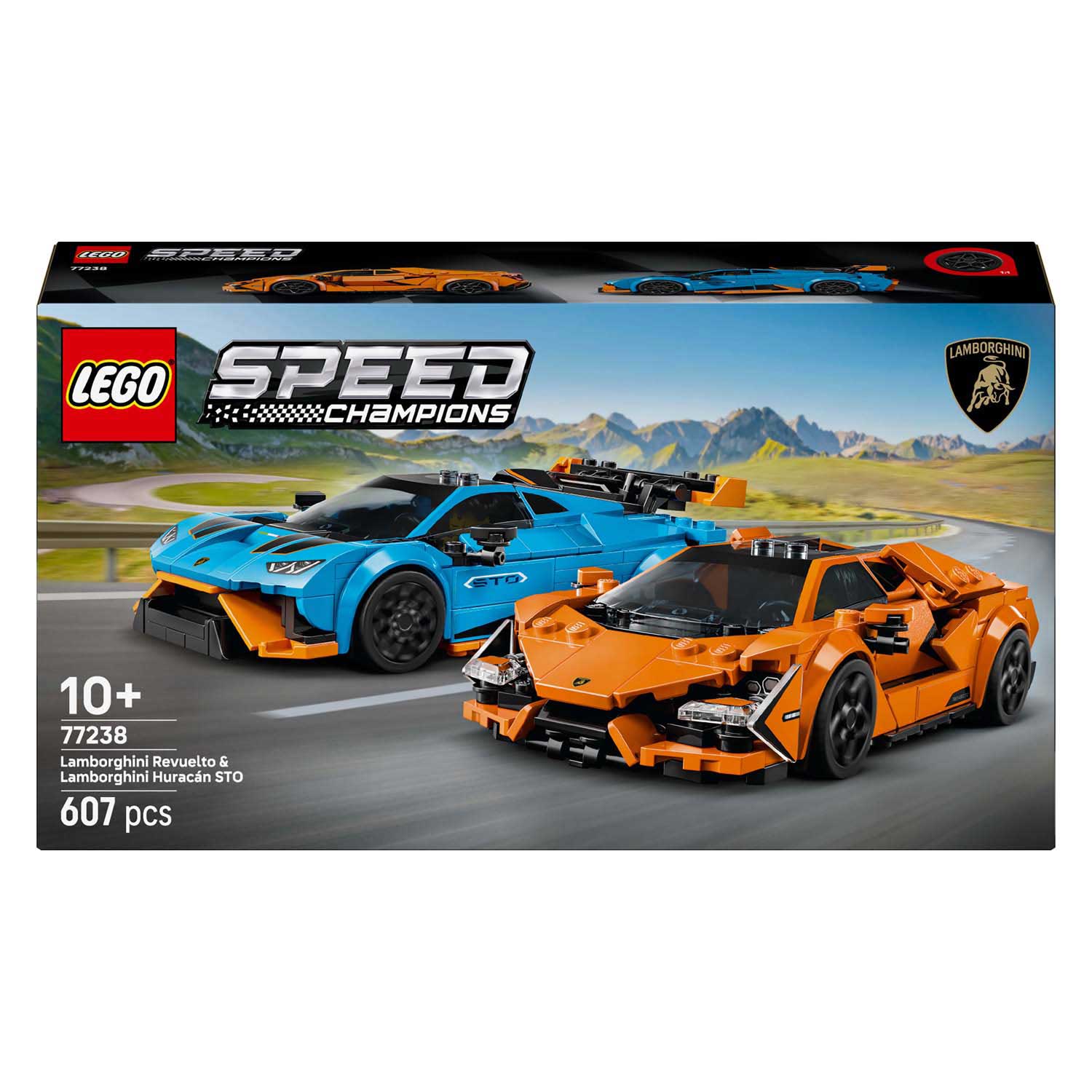 LEGO - speed champions 77238 lamborghini revuelto en huracan sto